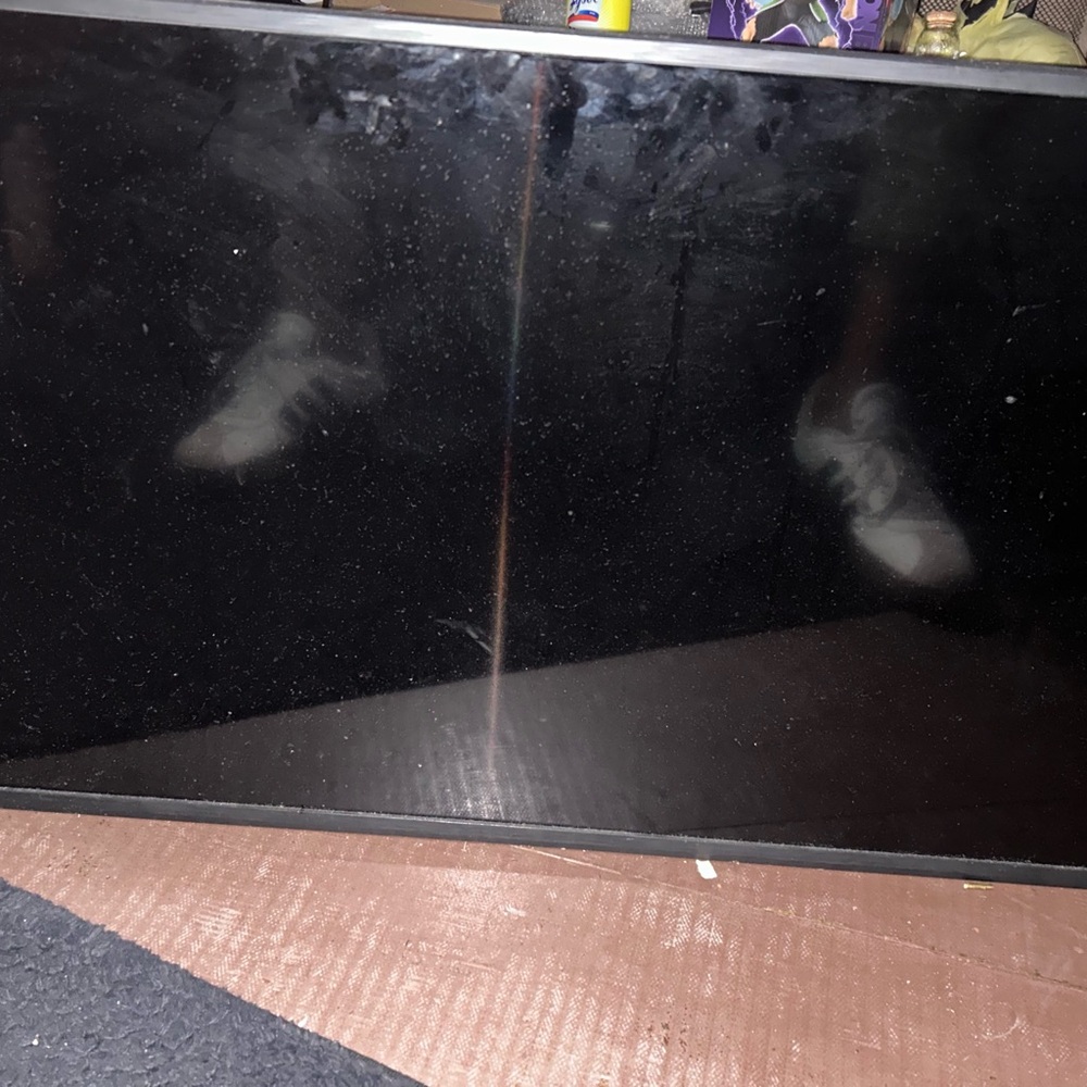 Vizio Black Display Screen